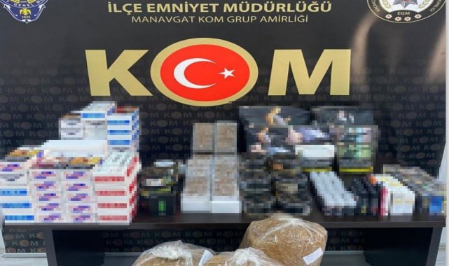 Antalya'da 2 bin 340 adet içi tütünle doldurulmuş sahte sigara ele geçirildi