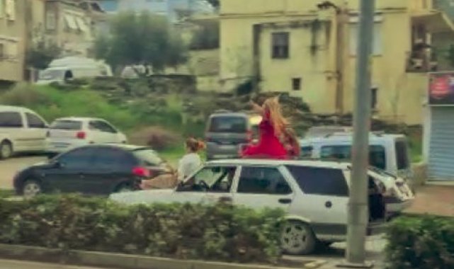 Antalya'da konvoy terörü "pes" dedirtti