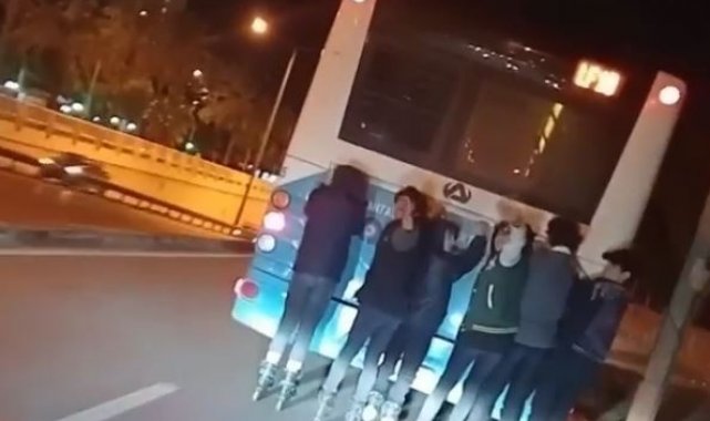 Antalya&#039;da patenli gençlerin &#039;mis gibi&#039; tehlikeli yolculuğu