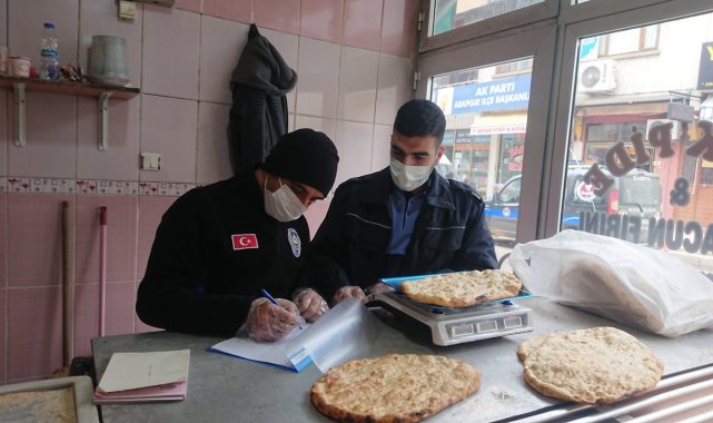 Arapgir'de gramaj ve hijyen denetimi