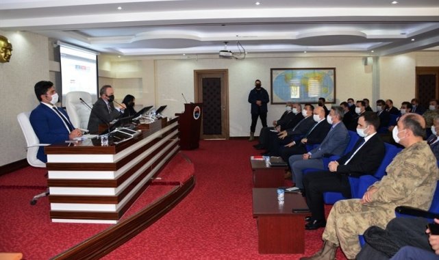 Ardahan'da 2022 yılı İl Koordinasyon Kurulu Toplantısı gerçekleştirildi