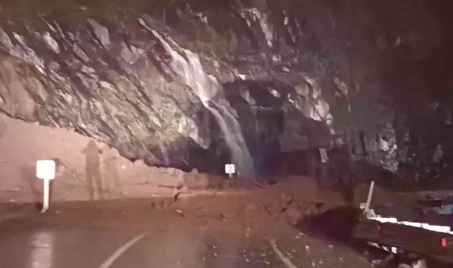 Artvin&#039;de şiddetli yağış heyelana neden oldu