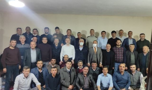 Aslanapa&#039;da muhtarlara gerçekleştirilen çalışmalar ve başlanacak projeler aktarıldı