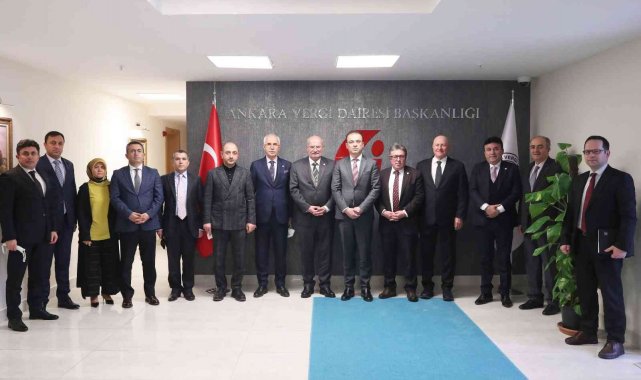 ATO'dan, Ankara Vergi Dairesi Başkanlığına ziyaret