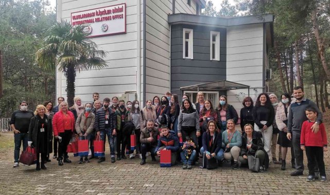 Avrupa ülkelerinden gelen öğrenciler OMÜ'de