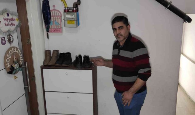 Ayakkabı hırsızları mahalleyi canından bezdirdi