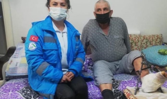 Aydın Devlet Hastanesi Evde Sağlık Birimi bin 120 hastaya hizmet veriyor