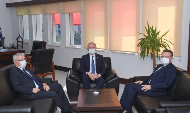 Aydın Valisi Aksoy, Başkan Atabay ile görüştü