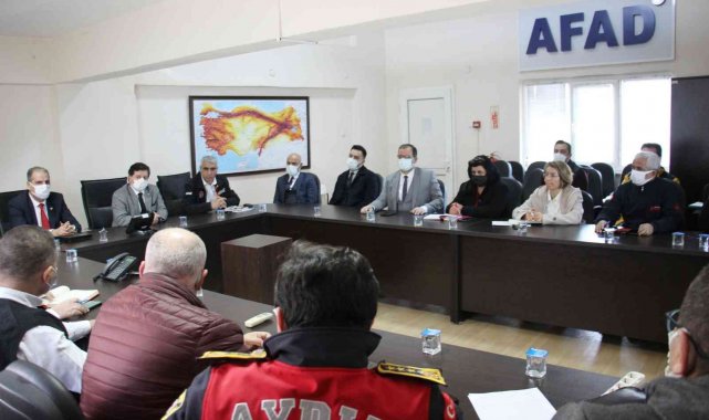 Aydın'da 2021-2022 Kış Tedbirleri toplantısı yapıldı