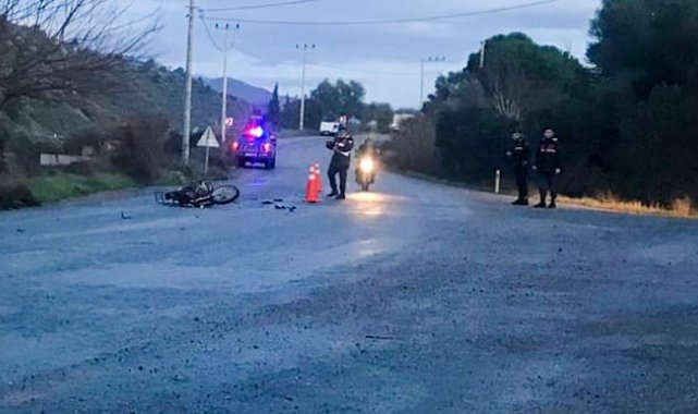 Aydın&#039;da fıkra gibi kaza: 1 yaralı