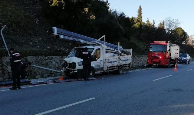 Aydın'da trafik kazası: 1 yaralı