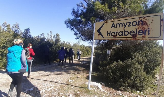 Aydın&#039;ın öksüz kalan antik kenti Amyzon, doğaseverleri etkiledi