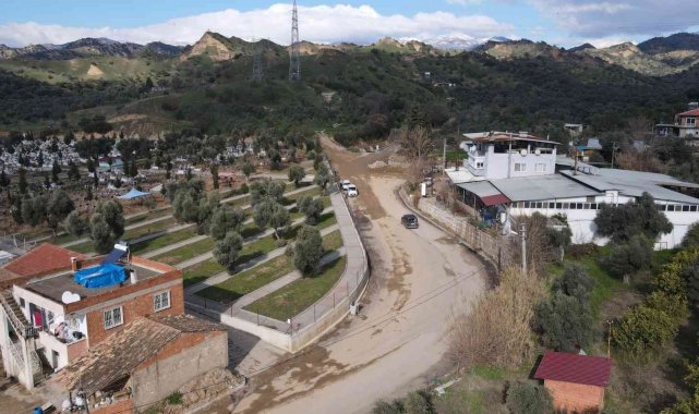 Aydoğdu Mahallesi&#039;nde yol çalışmaları sürüyor