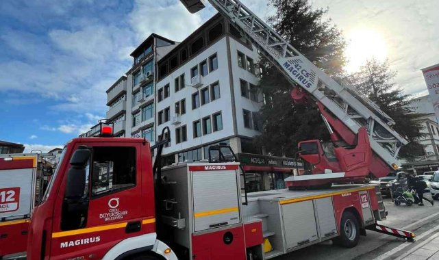 Baca yangını paniğe neden oldu