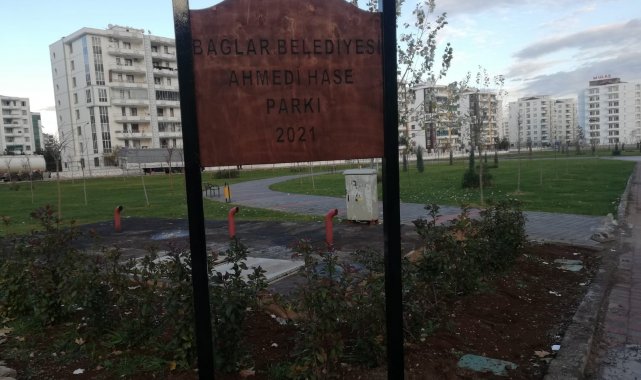 Bağlar'ın yeni yüzünde modern park