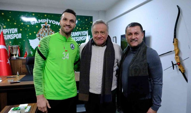 Bahçeşehir Üniversitesi Mütevelli Heyeti Başkanı Enver Yücel'den, GZT Giresunspor'a ziyaret