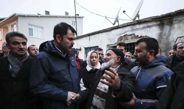 Bakan Kurum'dan videolu "Elazığ depremi" mesajı