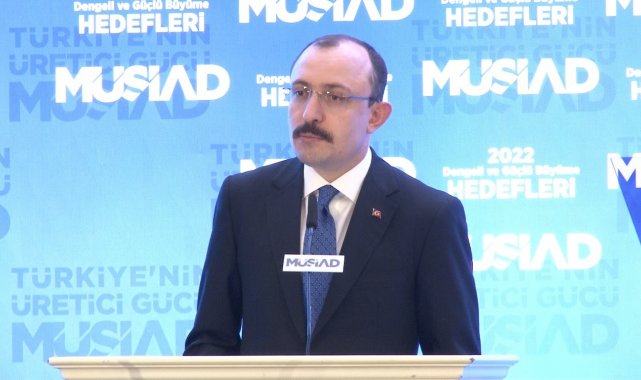 Bakan Muş: &quot;2021 yılını dış ticarette önemli bir başarıyla kapattık&quot;