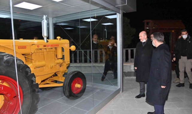 Bakan Soylu, Koçarlı'da incelemelerde bulundu