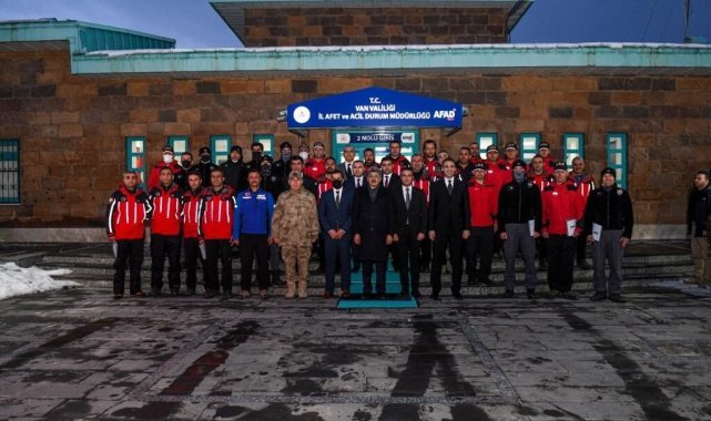 Bakan Soylu'dan kurtarma çalışmasına katılan ekibe teşekkür belgesi