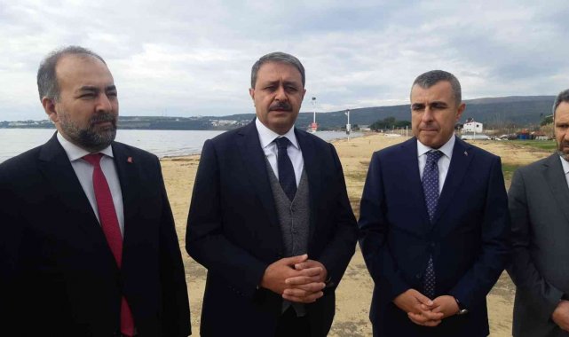 Balıkesir Valisi Hasan Şıldak, Erdek'i ziyaret etti