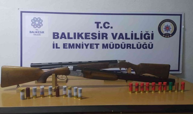 Balıkesir'de polisten 25 şahsa gözaltı
