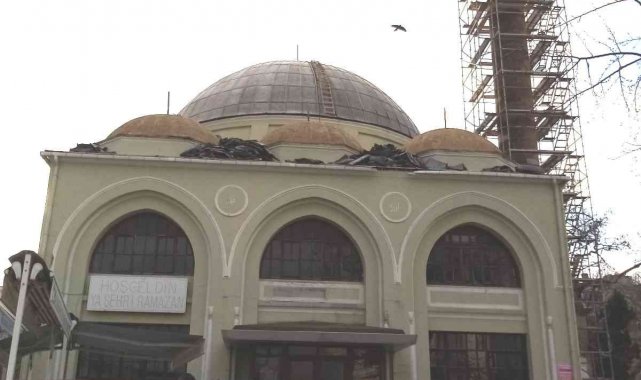 Bandırma'da tarihî Haydarçavuş Camii bakıma alındı