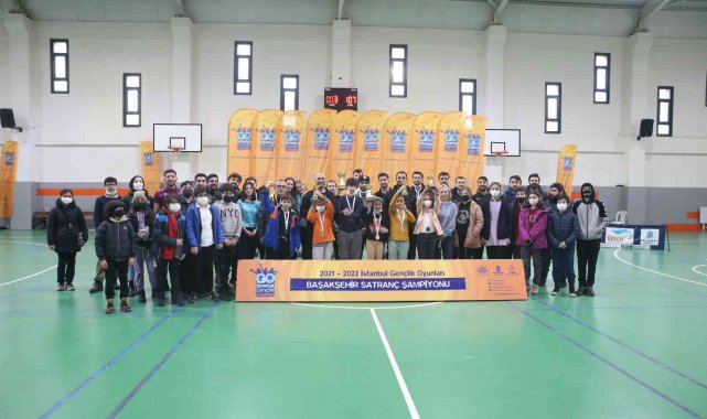 Başakşehir'in satranç şampiyonları belli oldu