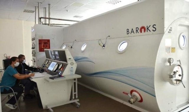 Basınç odası hizmete girdi