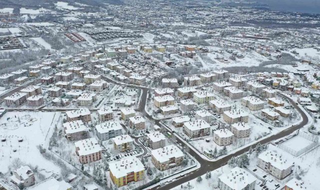 Başiskele'de kar timleri teyakkuzda