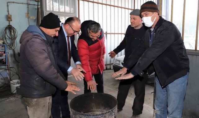 Başkan Akın sanayi esnafıyla bir araya geldi