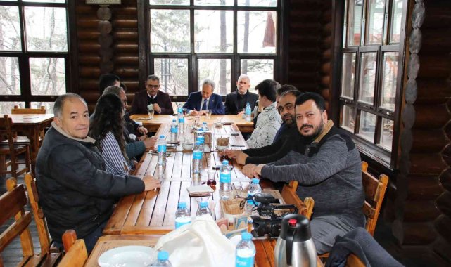 Başkan Akkaya basın mensupları ile buluştu