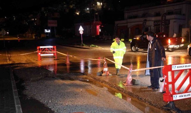 Başkan Aras, su taşkını yaşanan bölgelerde incelemelerde bulundu
