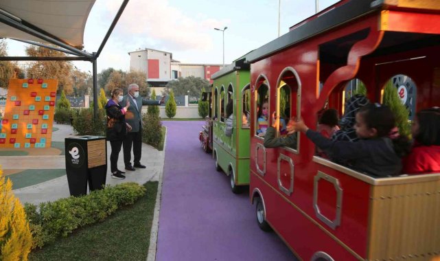 Başkan Atay, Efelerli çocuklarla buluştu