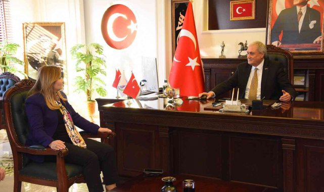 Başkan Bakkalcıoğlu, Kılıç'a çalışmalar hakkında bilgi verdi