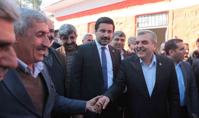 Başkan Beyazgül Suruç'ta devam eden çalışmaları inceledi