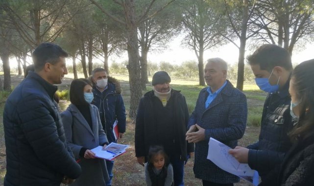 Başkan Bilgin'den Azimli'ye halı saha ve piknik alanı müjdesi