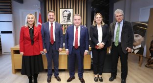 Başkan Böcek, Samsun'da