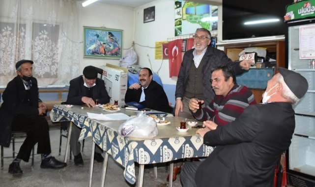 Başkan Bozkurt mahalle mahalle vatandaşları dinliyor