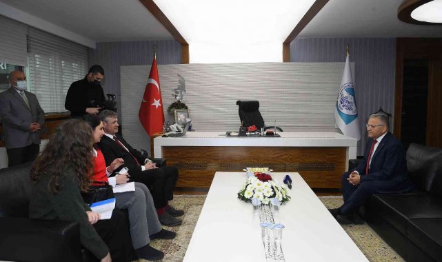 Başkan Büyükkılıç, İsviçre Büyükelçisi Ruch&#039;u ağırladı