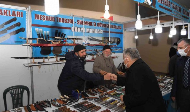 Başkan Büyükkılıç'tan Yöresel Ürünler Fuarı'na ziyaret