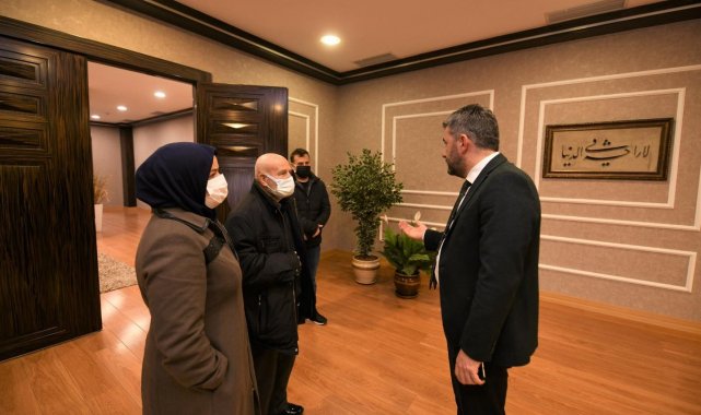 Başkan Çetin, 7'den 70'e tüm vatandaşları makamında ağırlıyor