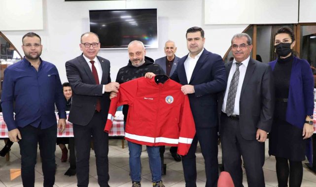 Başkan Çetin Akın gazetecilerle buluştu