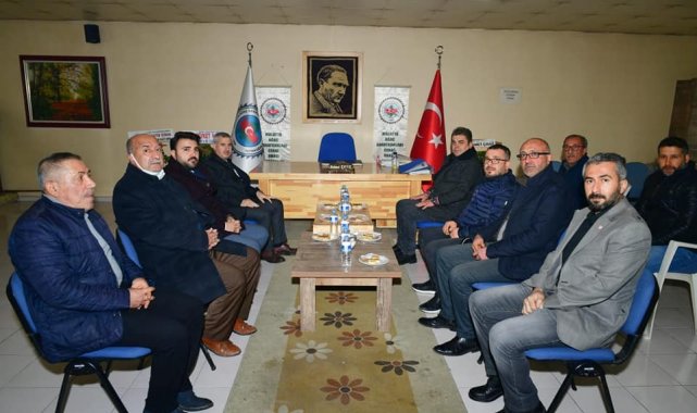 Başkan Çınar'dan "hayırlı olsun" ziyaretleri