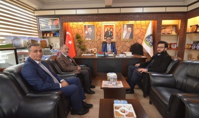 Başkan Çöl, Müftü Ünal'ı ağırladı