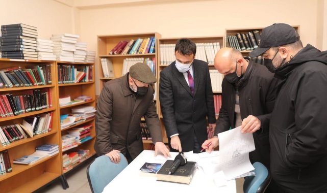 Başkan Çolakbayrakdar, "Her yaş grubunun ilgisini çekeceği, yaşayan bir kütüphane kazandıracağız"