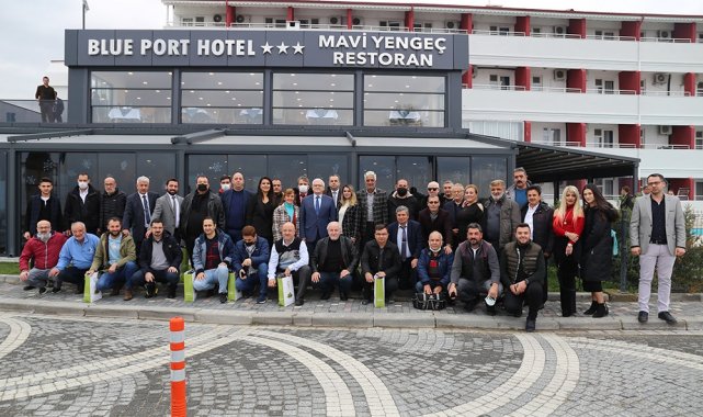 Başkan Deveciler gazetecilerle bir araya geldi