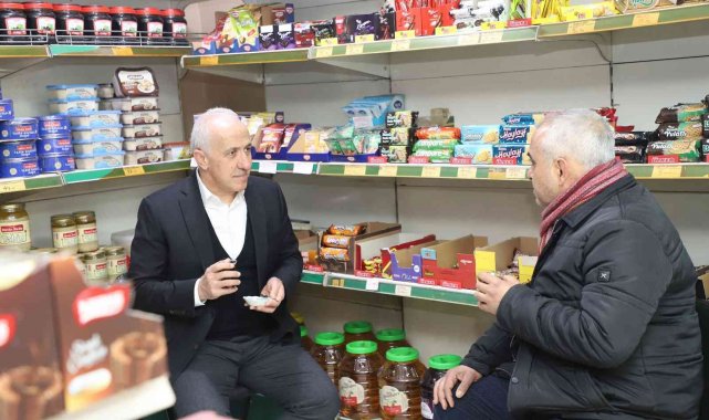 Başkan Gültak, esnafı ziyaret edip taleplerini dinledi