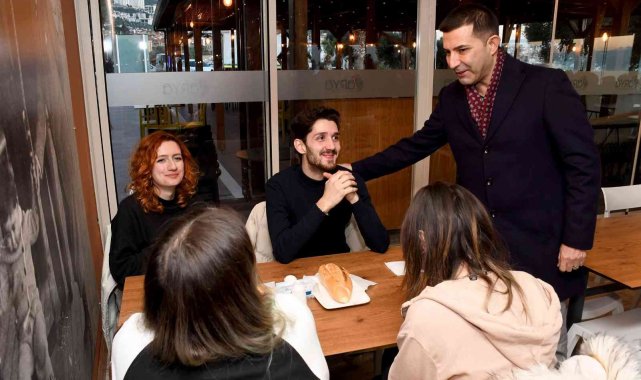 Başkan Günel, öğrencilerle bir araya geldi