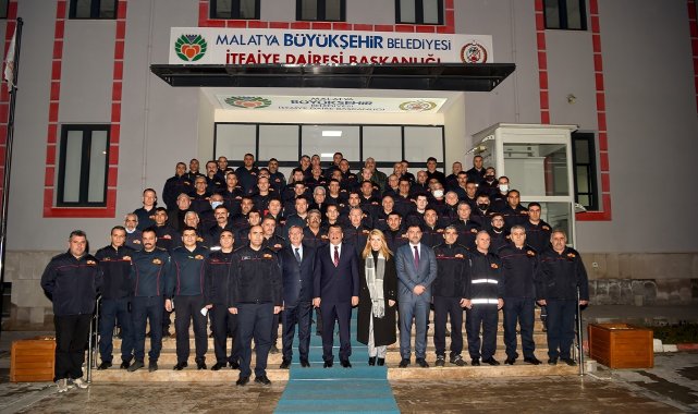 Başkan Gürkan, İtfaiye Daire Başkanlığı'nı ziyaret etti